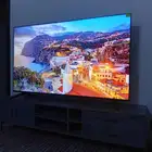 شاشة تلفزيون هام 65 بوصة   طاولة   دش