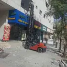 ايجار رافعه شوكيه فوركلفت 6متر