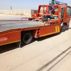 للبيع صندوق سطحه مع ونش 9طن الطول 5مترمع شلاجه