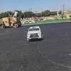 اعمال زفلت موقف السيارات طريق