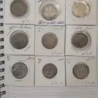 9 دراهم اموية متسلسلة مدن الصك مختلفه ونوادر من 90الي98 هجري