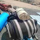 بيت شعر علا مواصير حديد ومعه شراع ورواق حجاب كامل