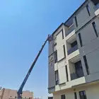 كرين ونش رافعه بوم ترك للايجار