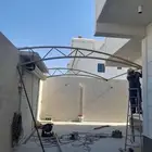 حداد مظلات الدمام سواتر برجولات