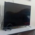 شاشه جديد ولا فيه شي45بوصه مع ارموت ولكرتون حق اشاشه موجود