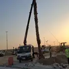 كرين مع سطحة أجار