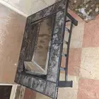 منقل فحم على شكل طاوله