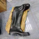 جزمات عمال اسود رقبه طويل