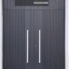 ابواب مضلعه وجهين. معزوله فلين 4سم