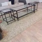 طاولة وزولية نضيفة للبيع اثاث مستعمل نظيف نص السعر رخيص