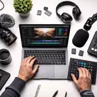 خدمات مونتاج فديو وبودكاست وريلز(محتوي ملتزم)