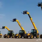 للايجار رافعات تلسكوبية وجي بي سي JCB بجميع الأحجام جاهز للع