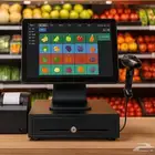 جهاز كاشير محل خضار مع برنامج مربوط بهيئة الزكاه