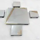 طقم طاولات ضيافة أرضية أنيق وعملي   مستخدم