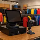 جهاز كاشير محل ملابس رياضيه