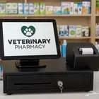 عرض كاشير لمس للصيدليات البيطرية
