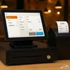 جهاز كاشير مطعم كوفي مشغل مغسلة