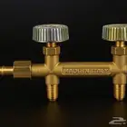 مفتاح مزدوج لمواقد الطبخ صناعة ايطالي (كويتي)