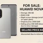 How are nova 10 للبيع  هواوي نوفا 10 (اللون الأسود