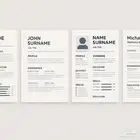 تصميم cv