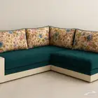 كنب مغربي ع شكل L هو اكبر من الصوره بس الصوره مثال