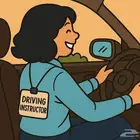 مدربة قيادة