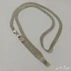 فضة إيطالي - دبلة رجالي وسلسلة 21 جرام
