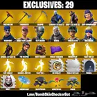حساب فورت نايت نادر للبيع