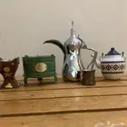 دلة وبريق ومبخرة تراثية للكشتات والشتاء