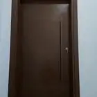 باب حديد  باب منحوت