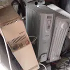 خمس دفيات زيتيه و مجموعة من المراوح