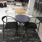 كرسين مع طاوله اطقم كافيهات