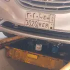 لوحه للبيع بدون السيارة ب ع ب 3020