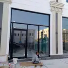 تفصيل واجهات محلات دبل جلاس سكريت حسب الطلب