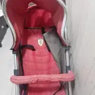 عربة أطفال فيراري احمر