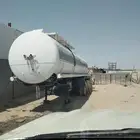 للبيع او الايجار تريلا ماء المنيوم 34000 لتر