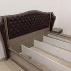 سرير مع مرتبه وتسريح