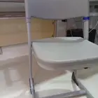 طاولتين طالب مع كرسيين لون رصاصي