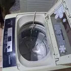 غسالة اتوماتيك بحالتها جديده ماشاء الله بسعر 400 ريال للصامل