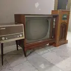 تراثيات تلفزيون امريكي وراديو ومشغل اسطوانات ياباني ورادوا
