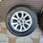 كفرات مع جنوط لاندكروزر صالون