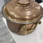 قدر نحاس نظيف