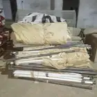 مخيم 7خيام واسلاك ورواقات ومساند للبيع