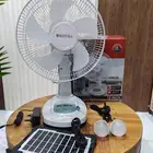 مروحة ريفورا 12 انش بالطاقة الشمسية مع لمبات مروحة من ريفور