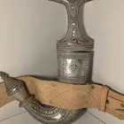 خنجر فضة كامل تراثي