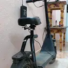 سكوتر كهربائي ابو سله نظيف ولا يشكي من شي الي صامل يتواصل