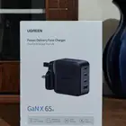 شاحن جداري يوجرين 65 واط 4 منافذ جديد بكرتونه