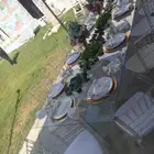 تاجير جلسات شعبيه سماعات دفايات قهوجي سبابين كراسي طاولات