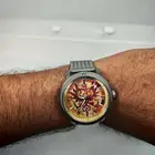 ساعة أوتوماتيك اصدار الكهرمان محدودة رقمها 04 من 25 ساعة