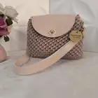 حقيبة كروشيه يدويه الصنع